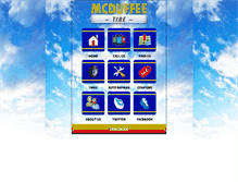 Tablet Screenshot of mcduffeetire.com